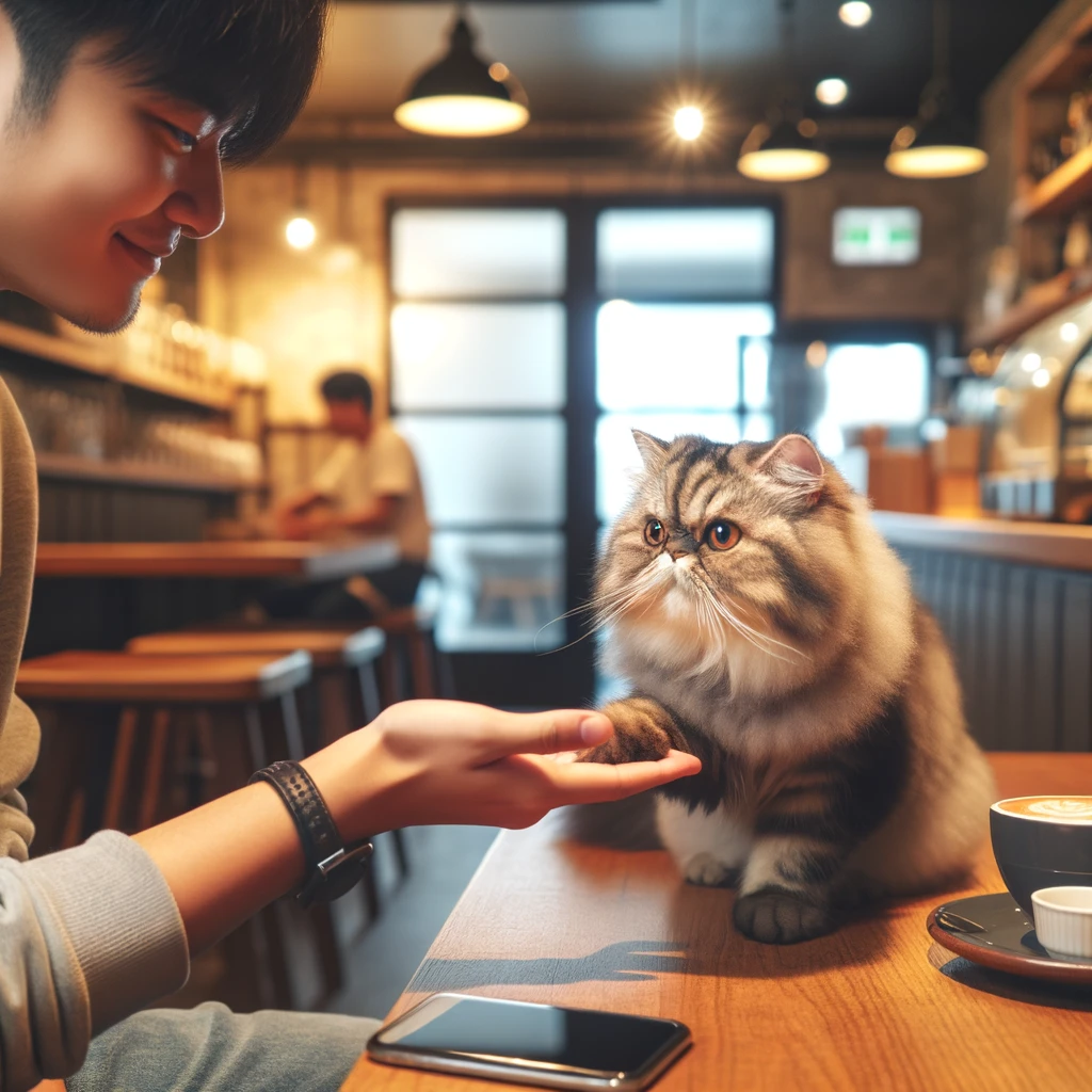 Are Persian cats friendly with strangers?