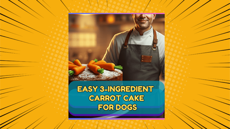 How to Make Easy 3-Ingredient Carrot Cake for Dogs