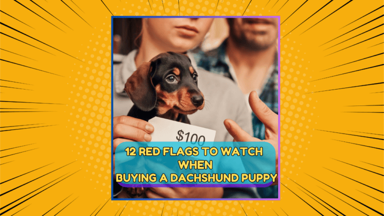 12 Red Flags to Watch When Buying a Dachshund Puppy