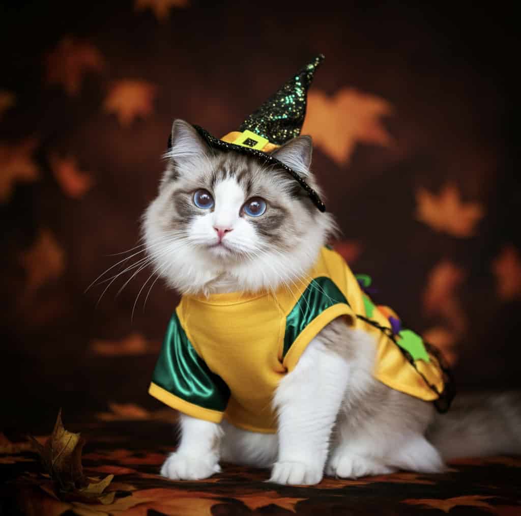 100+ Cute Halloween Cat PFP Pictures