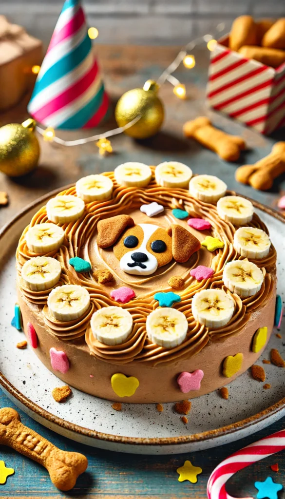 how to make a 4-ingredient dog birthday cake